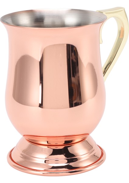 Hao Kan Moskova Kokteyl Katır Kupa Paslanmaz Çelik Buzlu Çay ve Kahve Için Paslanmaz Çok Fonksiyonlu Drinkware (Yurt Dışından)