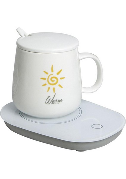 Fincan Kupa Isıtıcı Kahve Çay Sütlü Içecek Isıtıcı Ped Otomatik Kapanma Ofis Için Fit 110 V Abd Fiş (Yurt Dışından)