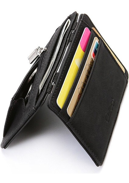 Tavsiye Ultra Kart Cüzdan Erkek Ince Mini Cüzdan Iş Sihirli Cüzdan Yüksek Kaliteli Bozuk Para Cüzdanı Kredi Kartı Tutucu Çanta Dropship (Yurt Dışından) fırsatları