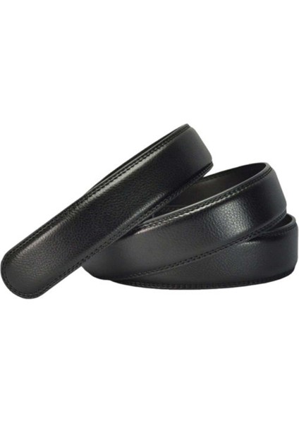 Lüks MEN39S Deri Otomatik Şerit Bel Kayışı Kemer Tokası Olmadan Siyah Iş Kemeri Pu Deri Sıcak Satış (Yurt Dışından) fiyatları