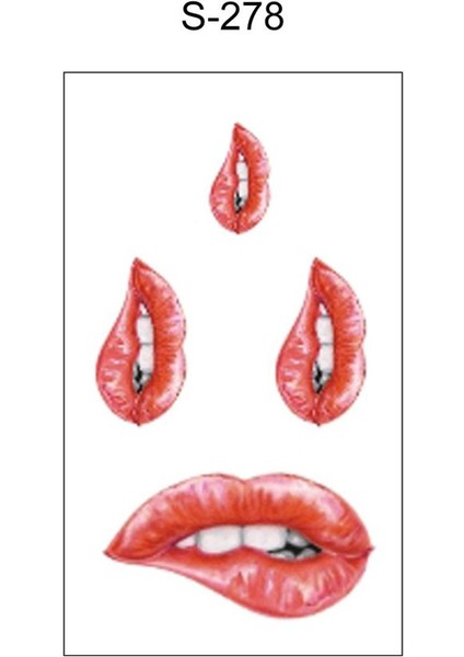 Su Geçirmez Geçici Dövme Çıkartmaları Dövmeler Vücut Çıkartmaları 105X60 (Yurt Dışından)