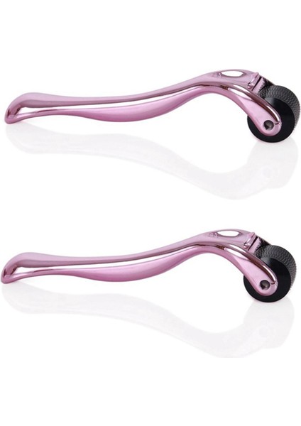 2pcs Derma Rulo Saf Mikro Iğne Iğneleri Uzunluğu Titanyum Dermoroller Microniddle Rulo Yüz Için, 1 mm ve 2 mm (Yurt Dışından)
