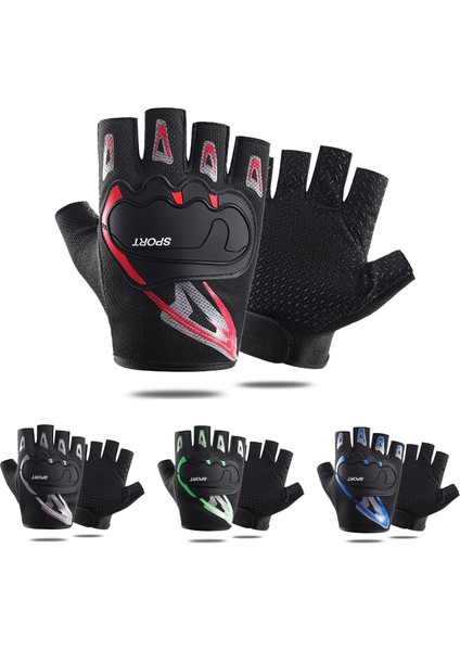 Spor Salonu Eldivenleri Fitness Ağırlık Kaldırma Eldivenleri Vücut Geliştirme Eğitimi Перчатки Велосипедные Erkekler Guantes Spor Salonu Hombre Bisiklet Eldivenleri (Yurt Dışından)