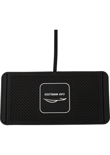 Qı Araba Kablosuz Hızlı Şarj Cihazı IPhone 8 Xs Xr Araç Şarj Pedi Samsung S10 Dock Istasyonu Kaymaz Mat Araba Dashboard Tutucu (Yurt Dışından) fırsatları