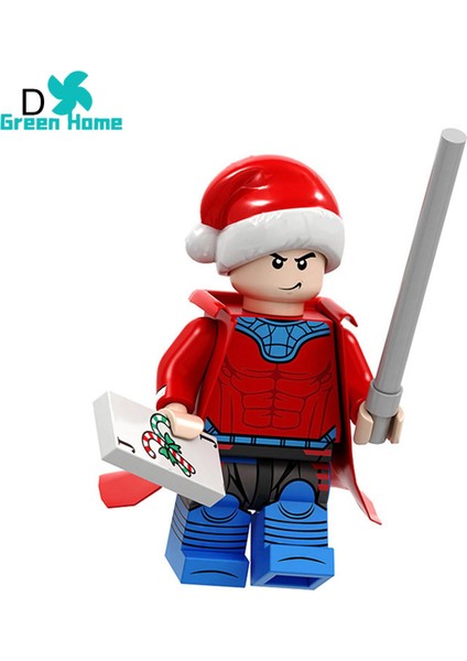 Betty Becky Yeşil Ev Süper Kahramanlar Çeşitli Wonder Woman Minifigure Montaj Bulmaca Oyuncak Blokları (Yurt Dışından)