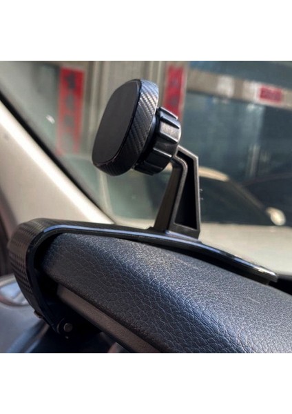 Araç Telefonu Braketi Araba Dur Işareti Dashboard Toka Navigasyon Cep Telefonu Tutucu Hud Manyetik Cep Telefonu Tutucu (Yurt Dışından)