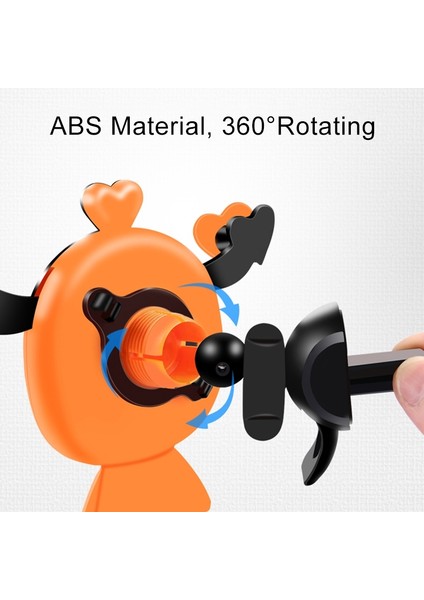 Küçük Fortuna Şekli Araç Hava Çıkışlı Cep Telefonu Tutacağı (Yurt Dışından) indirimleri