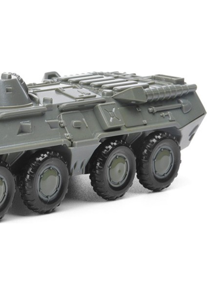 Btr-80 Tekerlekli Zırhlı Araç 1:72 Tutkalsız 4d Montaj Modeli Askeri Hediye (Yurt Dışından)