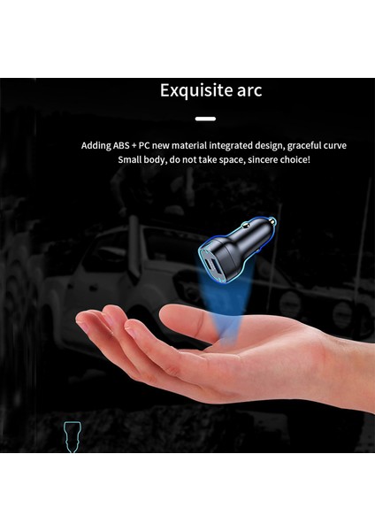 40W USB Çift Bağlantı Noktalı Hızlı Araç Şarj Adaptörü, Iphone 12 11 Pro Max Xs Alaxy S20 S21 Lg Ipad Macbook Pro Için Uyumlu (Yurt Dışından) indirimleri