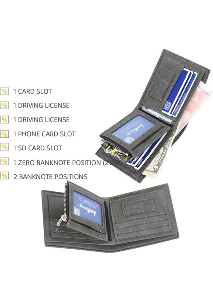 Baellerry Erkek Cüzdan Adı Kazıma Para Cebi Kısa Tasarım Erkek Çanta Katı Kart Tutucu Yüksek Kaliteli Erkek Çanta (Yurt Dışından) fırsatları