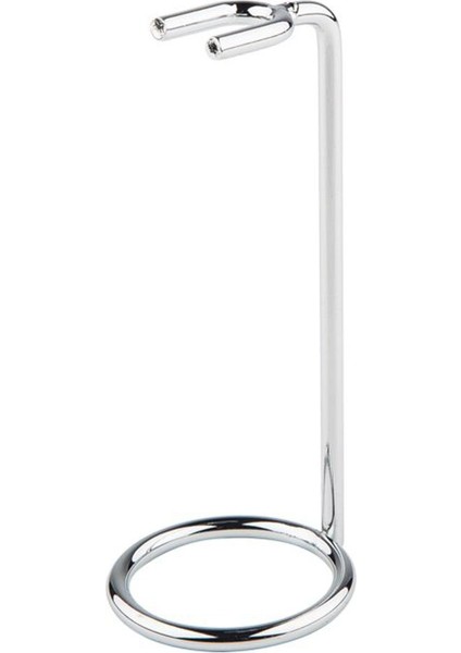 Erkekler Metal Tıraş Makinesi Standı Jilet Tabanı Krom Gümüş Tıraş Bıçağı Sakal Temiz Tıraş Makinesi Seti Kartuşu Kolay Taşıma Büyük Boy (Yurt Dışından)