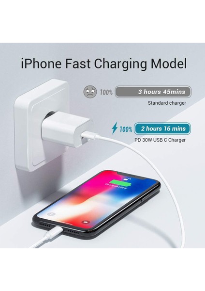 USB C Şarj Cihazı 20 W Pd 3.0 Hızlı Şarj Cihazı 20 W Güç Adaptörü iPhone 13 12 11 Pro Max Için Şarj Fişi Samsung S21 Note iPad Pro (Yurt Dışından) modelleri