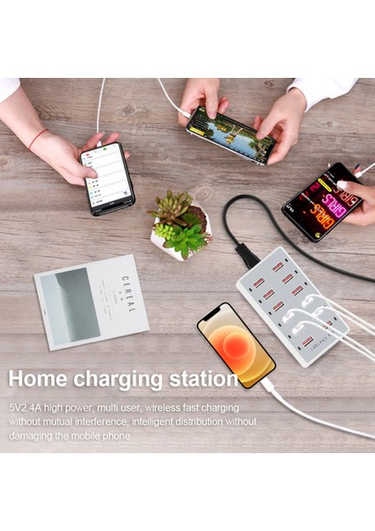 USB Şarj Aleti 12 Port Hub Evrensel Duvar Masaüstü Cep Telefonu Adaptörü Için Hızlı Şarj Istasyonu Dock (Yurt Dışından) fırsatları