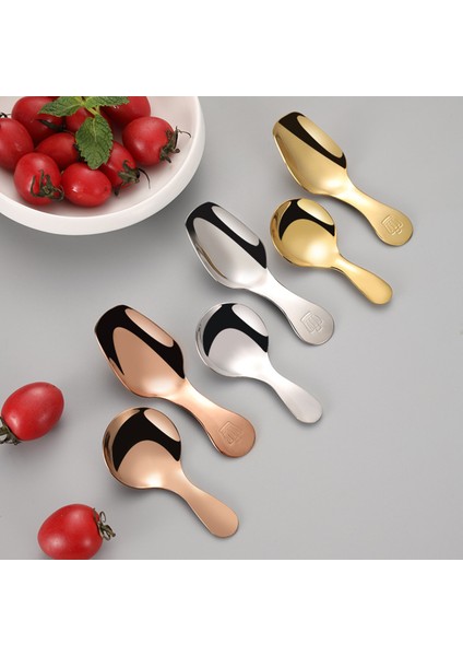 Kahve Kaşığı Kısa Saplı Çok Amaçlı Dondurma Tatlısı Kahve Kaşığı (Yurt Dışından) modelleri