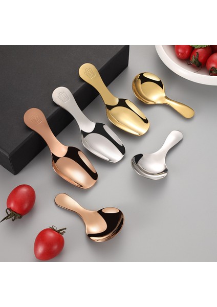 Kahve Kaşığı Kısa Saplı Çok Amaçlı Dondurma Tatlısı Kahve Kaşığı (Yurt Dışından) fırsatları