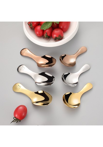 Kahve Kaşığı Kısa Saplı Çok Amaçlı Dondurma Tatlısı Kahve Kaşığı (Yurt Dışından) indirimleri