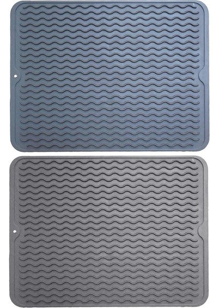 30X40CM Silikon Isıya Dayanıklı Bulaşık Bardak Masa Kurutma Mat Sofra Pedi Placemat (Yurt Dışından) fırsatları
