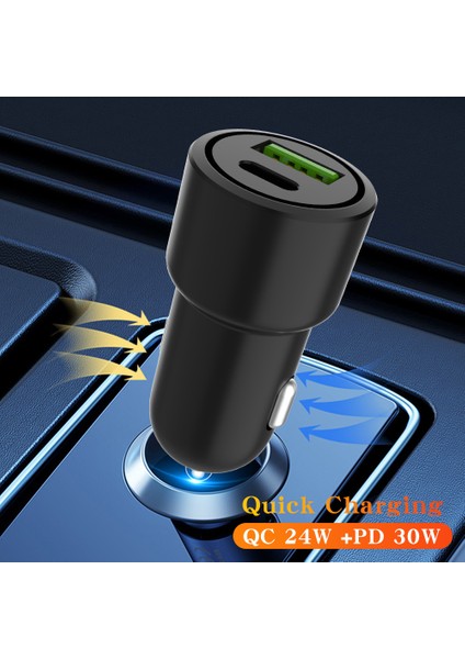 6kr USB Araç Şarjı 20W Hızlı 7A Mini Hızlı Şarj iPhone 14 13 12 11 Xiaomi Huawei Cep Telefonu Şarj Adaptörü Arabada (Yurt Dışından) fiyatları