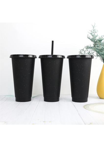 Içme Bardağı Istiflenebilir Kahve Suyu Kapaklı Soğuk Saman Bardağı (Yurt Dışından) fırsatları