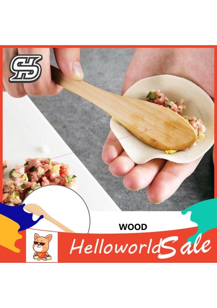 Helloworld Doldurma Spatulaları Iki Ucu Mevcut Mutfak Aletleri Dumpling Çeşni Dolum Kaşıkları (Yurt Dışından) fiyatları