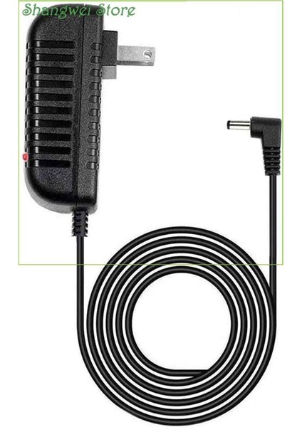 Güç Adaptörü Dc Güç Şarj Cihazı Şarj Kablosu Kablosu 9V Casio CTK-518 Klavye Piyano, 5 Feet, LED Göstergeli (Yurt Dışından)