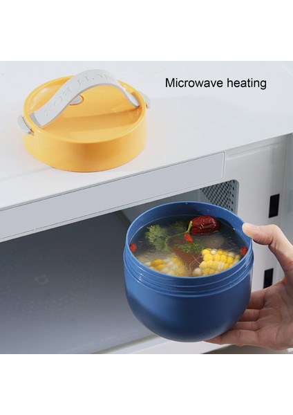 Öğle Yemeği Kutusu Sızdırmaz Yemek Hazırlığı Öğle Yemeği Kabı Kase Çorba Kutusu (Yurt Dışından) fırsatları