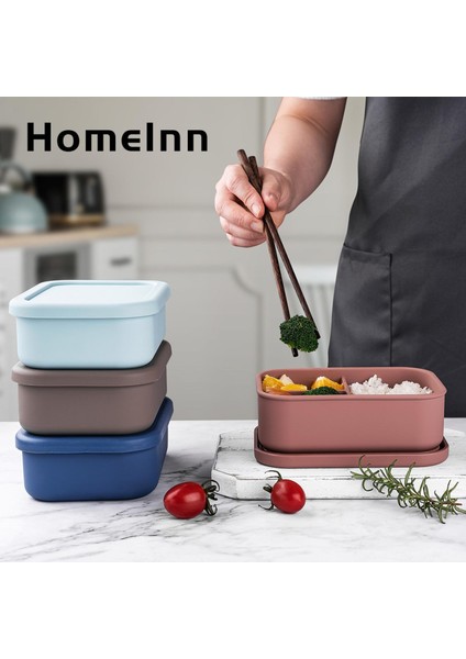 Homeınn Yemek Kabı Kokusuz Dayanıklı Ayırma Tasarımlı Öğle Yemeği Çantası (Yurt Dışından) modelleri