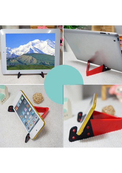 Evrensel Masaüstü Katlanır Telefon Standı Renkli Stand Tabanı Taşınabilir Telefon Standı (Yurt Dışından) fırsatları
