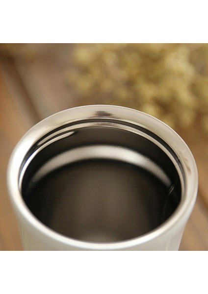 500 ml Araba Kahve Kupa Çift Duvar Paslanmaz Çelik Yalıtımlı Vakum Bardak Seyahat Çay Su Şişesi Tumbler Thermocup Beyaz (Yurt Dışından) modelleri