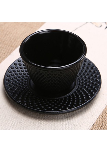 Dökme Demir Çay Fincanları Seti Çay Bardakları Drinkware Çin El Yapımı Kung Fu Kahve Araçları Sağlık Puantiyeli Demir Bardak Demir Pot Retro Bardak-Çay Fincanları Seti (Yurt Dışından)