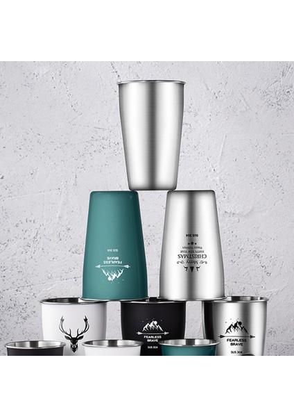 350/500 ml Su Bardağı Istiflenebilir Kullanımı Kolay Paslanmaz Çelik Mutfak Paslanmaya Dayanıklı Meyve Suyu Ayı Bardağı Ev Için (Yurt Dışından) fırsatları