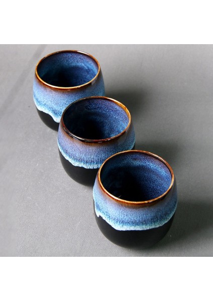 Büyük Seramik Çay Bardağı Kung Fu Çay Seti Fincan Teaware Kişisel Tek Fincan Ev Su Bardağı Ana Fincan Porselen Çay Fincanı B (Yurt Dışından)