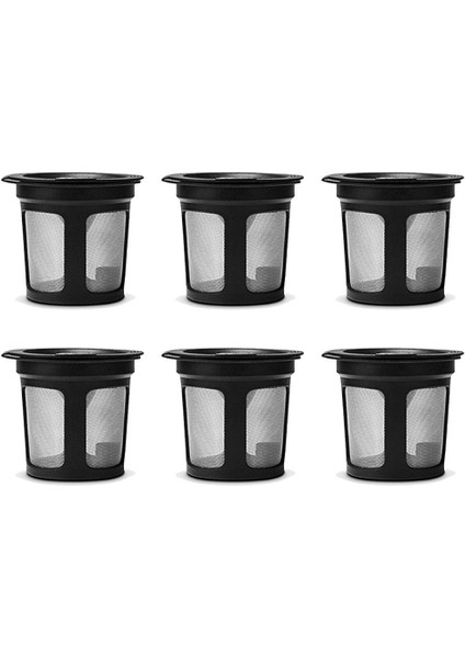 Keurig K50 K55 Kahve Makinesi Için 6 Adet Yeniden Kullanılabilir Doldurulabilir K-Cup Kahve Filtresi Pod (Yurt Dışından)