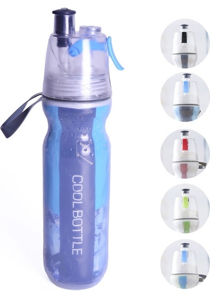 500 ml Taşınabilir Açık Spor Sprey Su Şişesi Çift Duvar Soğutma Içme Bardağı (Yurt Dışından) fiyatları