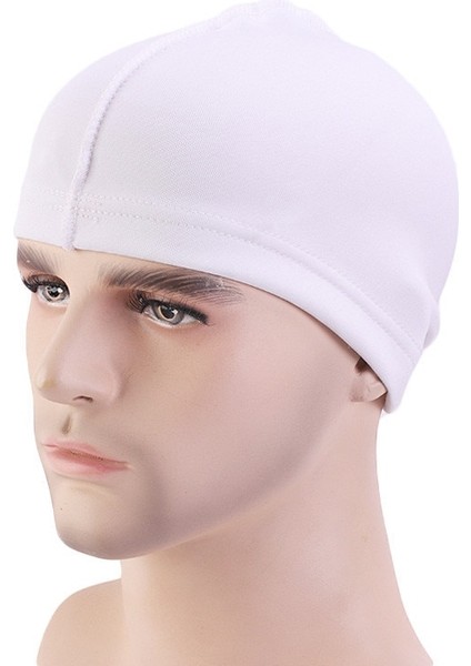 Uni Katı Yaz Saten Nefes Türban Şapka Erkekler Hip Hop Durags Dalga Kubbe Kapağı (Yurt Dışından) fiyatları