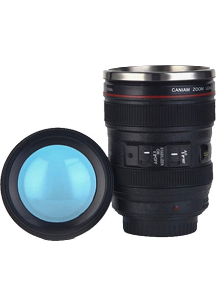 400 ml Sevimli Kamera Lens Şekli Kahve Fincanı Yaratıcı Göz Alıcı Paslanmaz Çelik Su Bardağı Ev Için (Yurt Dışından) indirimleri
