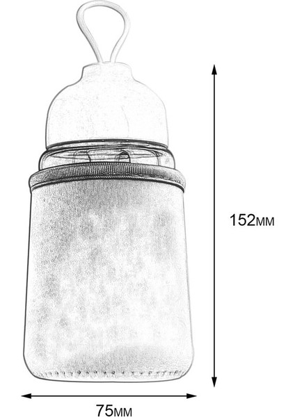 Moda 320 ml Flamingo Cam Su Şişesi Sevimli Bez Kapak Içme Bardağı Çevre Dostu Mektup Şişe Öğrencileri Su Şişesi (Yurt Dışından) fırsatları