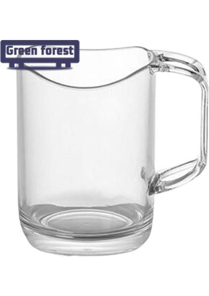 Yeşil Orman Ev Gargara Bardak Yaratıcı Şeffaf Görünüm Ev Gargara Bardak (Yurt Dışından)