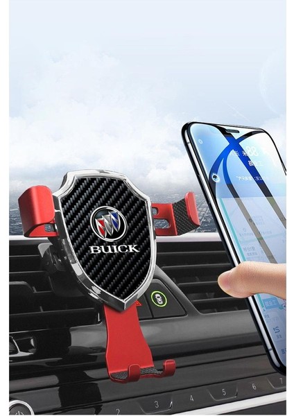 Gece Işını Araba Cep Telefonu Braketi Yerçekimi Indüksiyon Snap-On Hava Çıkışı Araç Navigasyon Çerçevesi Araba Iç Şekli Buick Için Uygundur (Yurt Dışından)