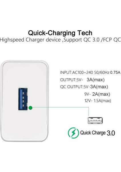 USB Şarj Aleti Hızlı Şarj 3.0 2.0 Seyahat Duvar Hızlı Şarj Adaptörü iPhone Xr Samsung S8 Tablet Ab Tak Cep Telefonu Şarj Cihazları (Yurt Dışından) modelleri