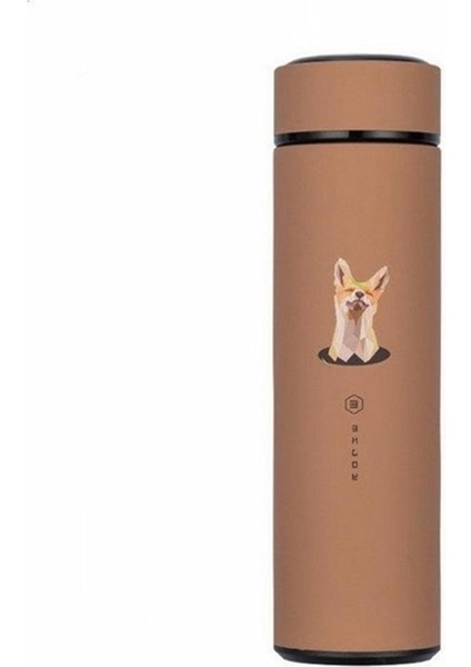 [happytree] Termos Şişe 480 ml Vakum Şişeler Çift Duvar Paslanmaz Çelik Kahve Süt Seyahat Kupa Termo Su Şişesi Termos Bardak Moda (Yurt Dışından)