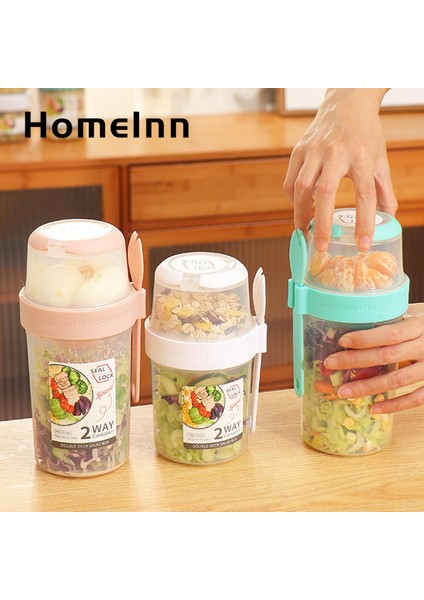 Homeınn Fresh Kutu Sızdırmazlık Kahvaltı Taze Salata Kabı Yoğurt Kabı (Yurt Dışından)