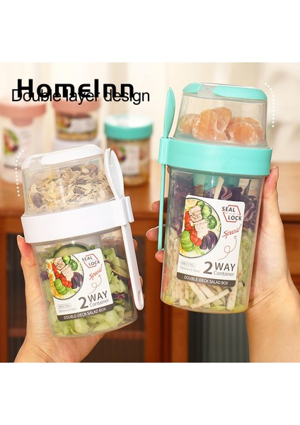 Homeınn Fresh Kutu Sızdırmazlık Kahvaltı Taze Salata Kabı Yoğurt Kabı (Yurt Dışından)