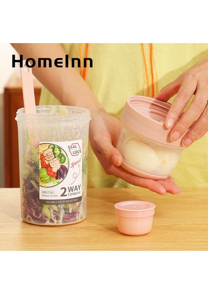 Homeınn Fresh Kutu Sızdırmazlık Kahvaltı Taze Salata Kabı Yoğurt Kabı (Yurt Dışından)