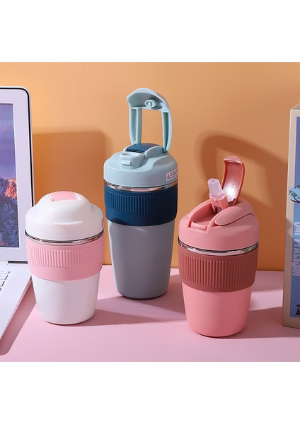 350 ML/480 ml Su Bardağı Dayanıklı Büyük Kapasiteli Çok Renkli Seyahat Ev Için Haşlanma Önleyici Kahve Kupaları (Yurt Dışından) fırsatları