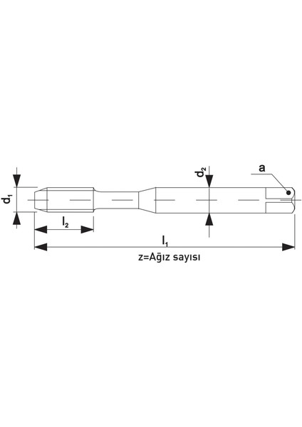M4 Narex 2720 Dın N-371CAS Aluspeed Hsse Makina Kılavuzu fiyatları