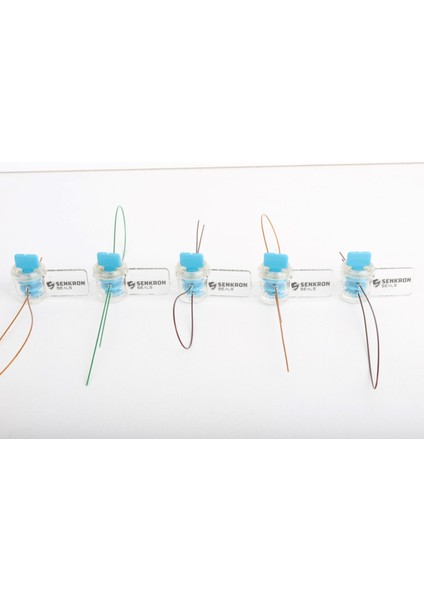Elektirik Doğalgaz Su Saati Sayaç Mühürü Mavi Sıra Numaralı - 322MM / 100 Adet modelleri