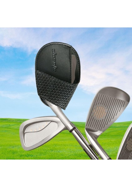Golf Kulübü Demir Golf Sopası Kılıfı Başörtüsü Golfçü Için Açık Spor Aksesuarları Siyah (Yurt Dışından) fiyatları