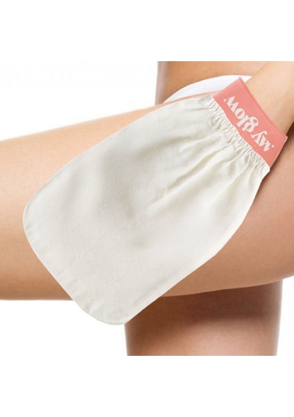 1 Adet Ekru Banyo Duş Kesesi Peeling Eldiveni 100 Floş Ipek Kadın Ve Erkekler Için