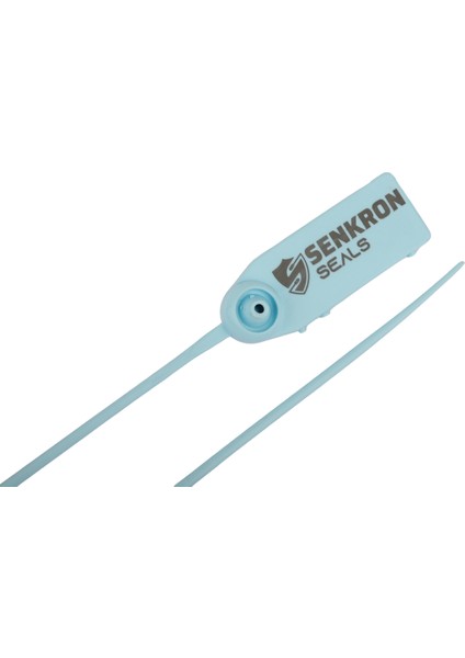 Plastik Mühür Mavi Sıra Numaralı- 460MM / 100 Adet